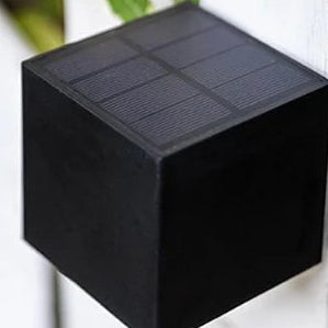 Eima Square Solar Outdoor Wall Light | Celestre