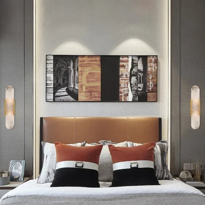 Jorel Nordic Stone Wall Sconce | Celestre