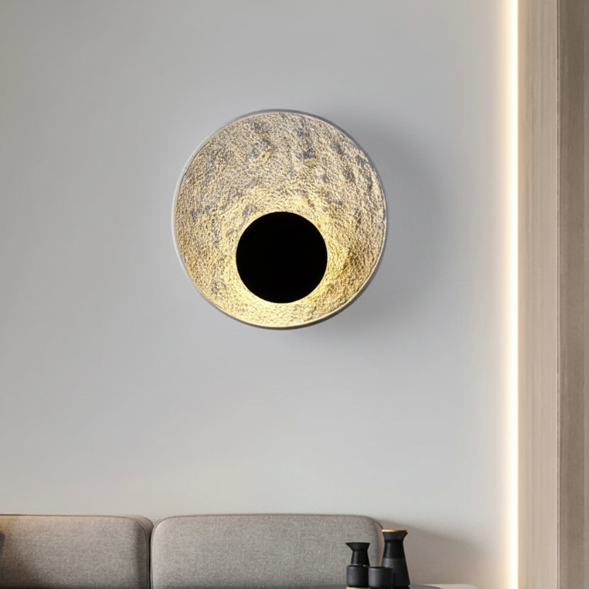 Ilux Moon Backlit Wall Light D 30 cm | Celestre