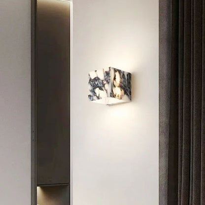 Avely Block Marble Wall Light | Celestre