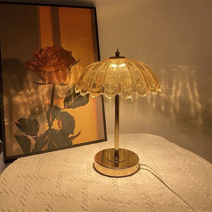 Wela Umbrella Table Lamp Light Orange | Celestre