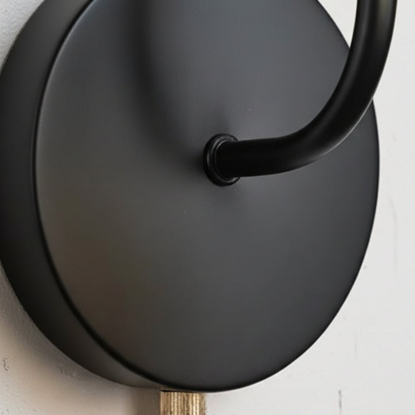 Zura Curved Gooseneck Wall Light | Celestre