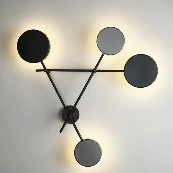 Elvu Constellation LED Wall Light Black W 107 x H 85 cm | Celestre