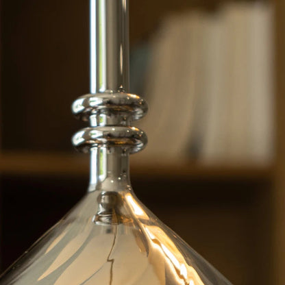 Bezi Diamond Spiral Ribbed Pendant Light | Celestre
