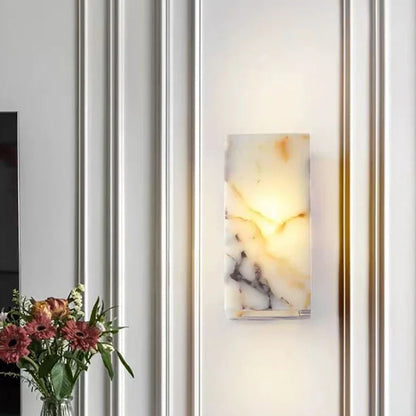Avely Block Marble Wall Light D 8 cm x H 16 cm | Celestre