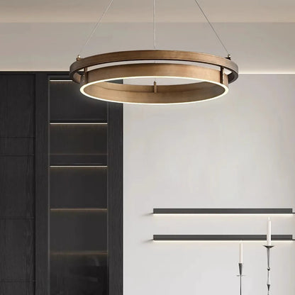 Nixa LED Ring Chandelier D 100 cm | Celestre