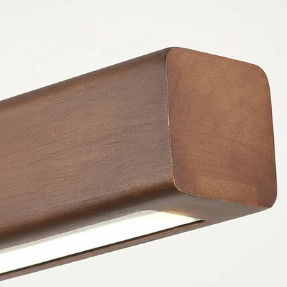 Ivalo Wood LED Linear Pendant Light | Celestre