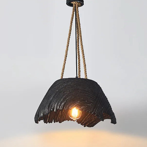Remy Wabi Sabi Bowl Pendant Light Black | Celestre