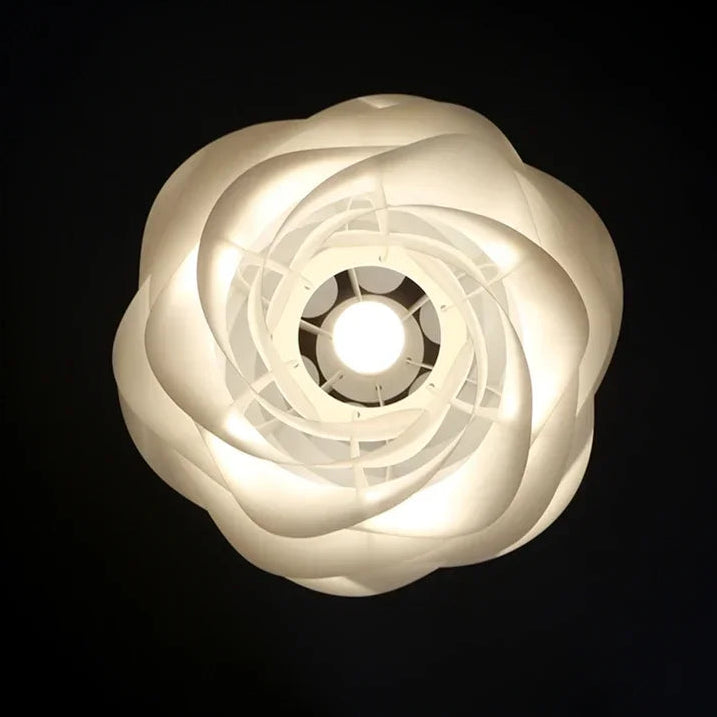Kena Layered Lotus Pendant Light | Celestre