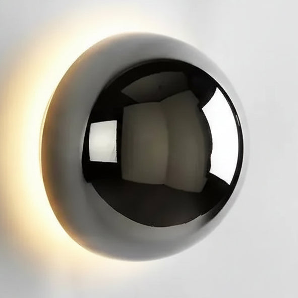 Zelu Eclipse Back-lit Round Wall Light | Celestre