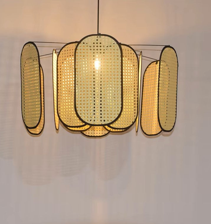 Cira Multi Tired Oval Pendant Light D 80 cm | Celestre