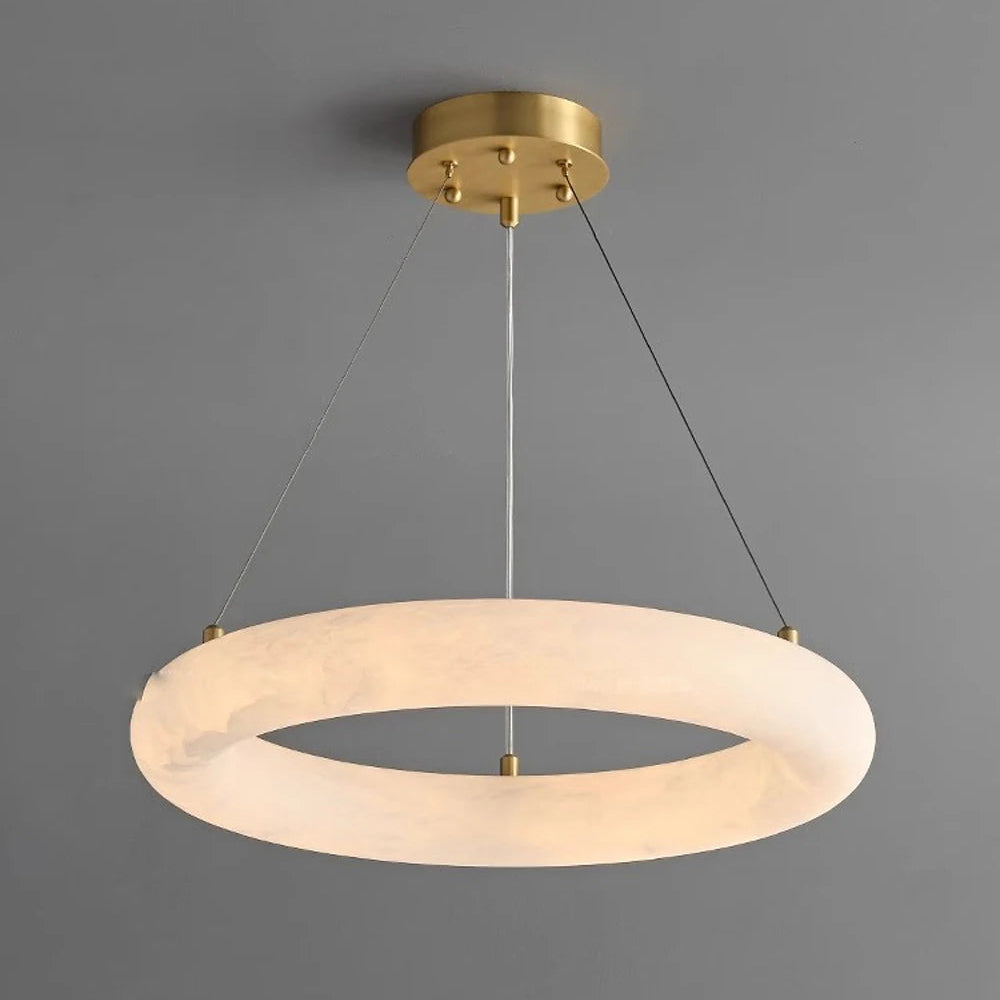 Tivar Stone Ring Chandelier 50 cm | Celestre