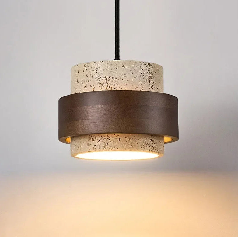 Velora Travertine Pendant Light | Celestre