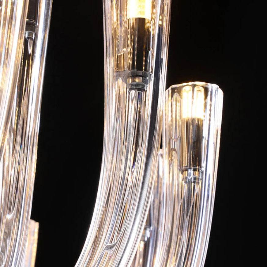 Lume Contemporary Glass Chandelier | Celestre