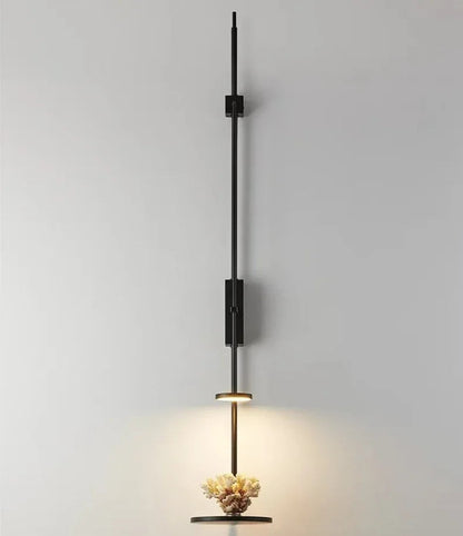 Biva Vertical Halo Shelf Wall Light | Celestre