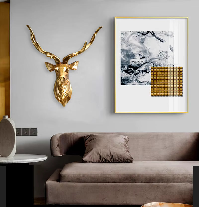 Meri Stag Head Wall Light | Celestre