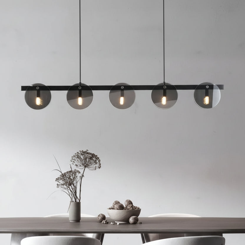 Dova Linear Disc Pendant Light | Celestre