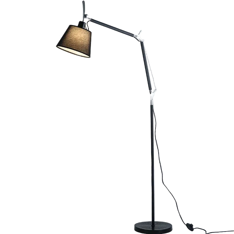 Luri Drum Swing Arm Floor Lamp | Celestre