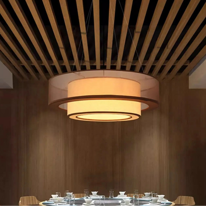 Pora Drum Layered Pendant Light | Celestre