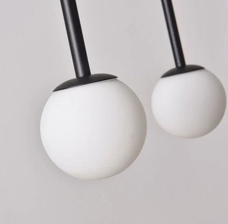 Niva Nordic Swoop-Arm Chandelier | Celestre