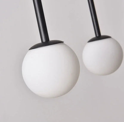Niva Nordic Swoop-Arm Chandelier | Celestre