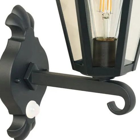 Ziri Lantern Motion Sensor Outdoor Wall Light | Celestre