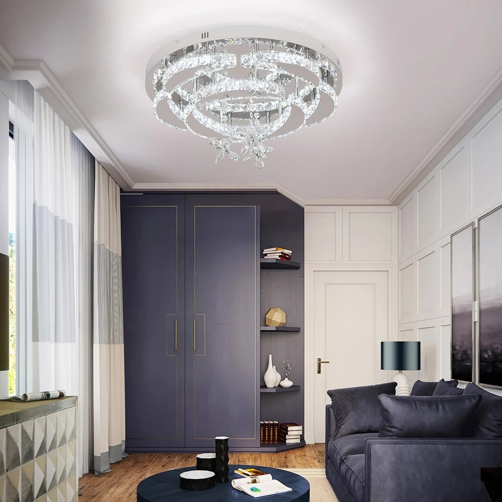 Enli Crystal Led Chandelier | Celestre