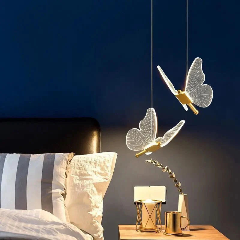 Havi Butterfly LED Pendant Light 2 Heads | Celestre