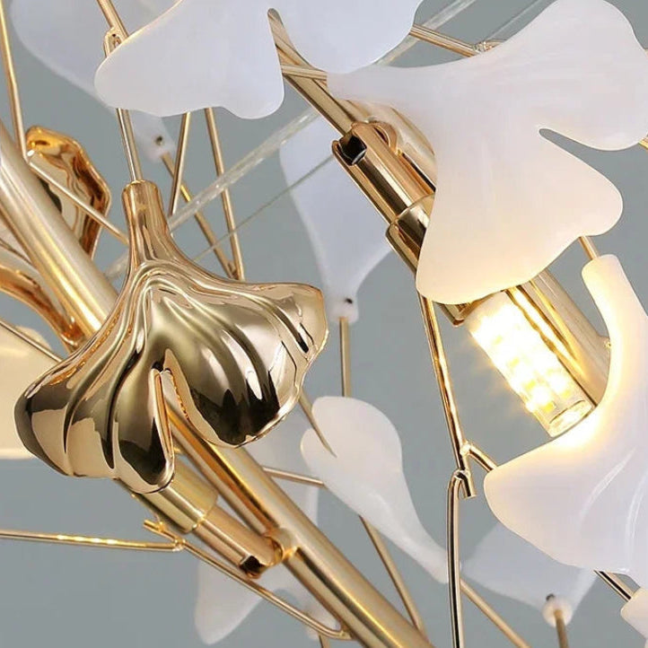Belvi Ginkgo Leaf Ceiling Light | Celestre