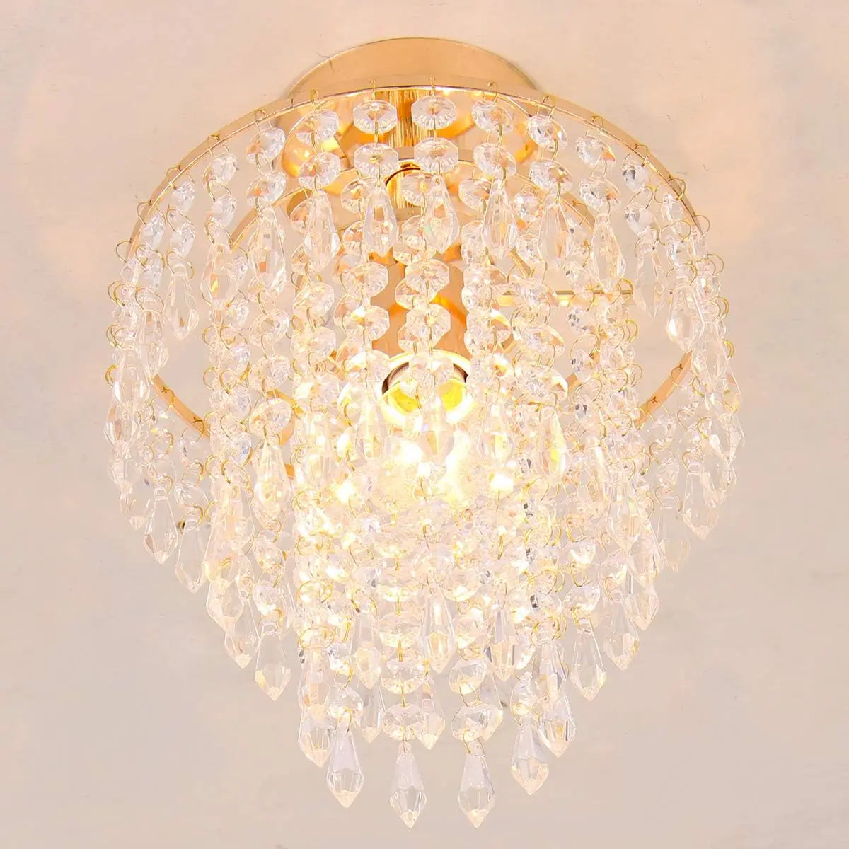 Velin Crystal Beaded Ceiling Light | Celestre