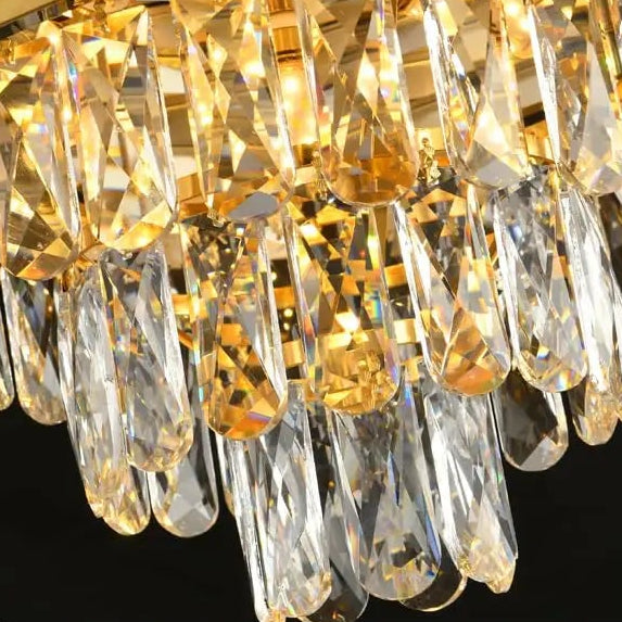 Fenn Tier Crystal LED Chandelier | Celestre