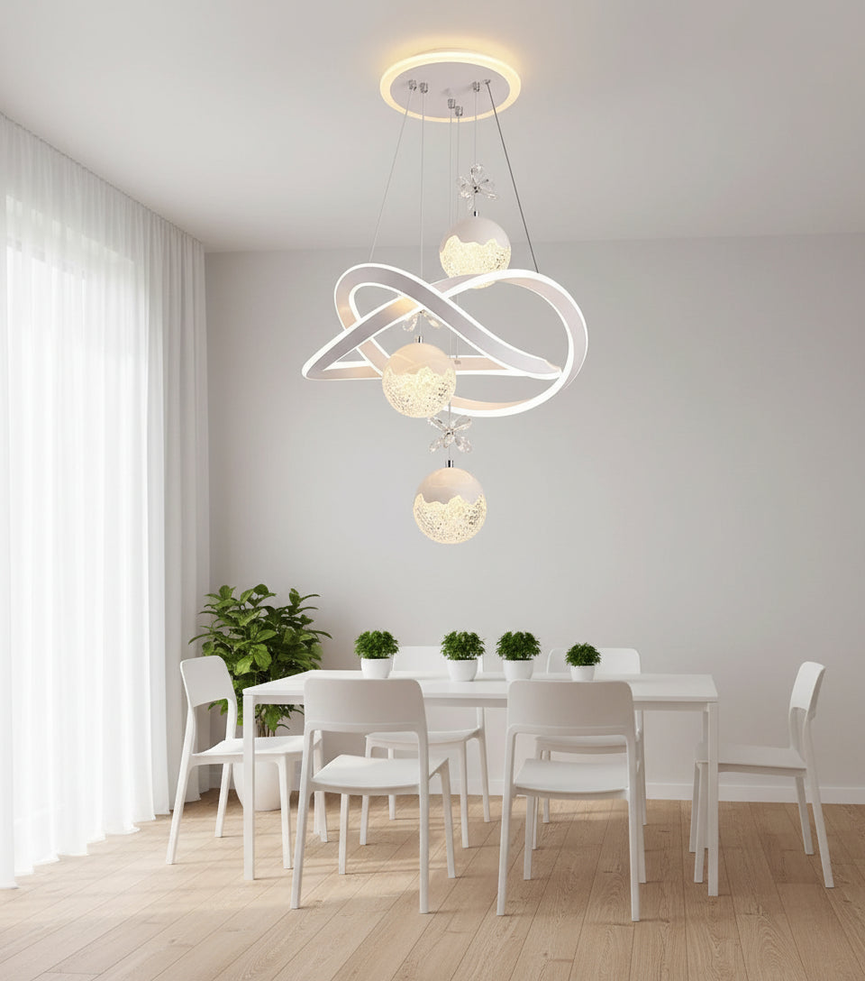 Alvra Minimalist Led Chandelier | Celestre