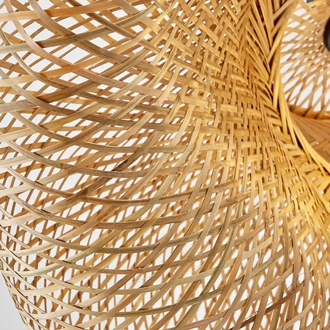 Sorel Bamboo Wicker Chandelier | Celestre