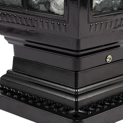 Jyra Pagoda Style Scrollwork Pillar Light | Celestre