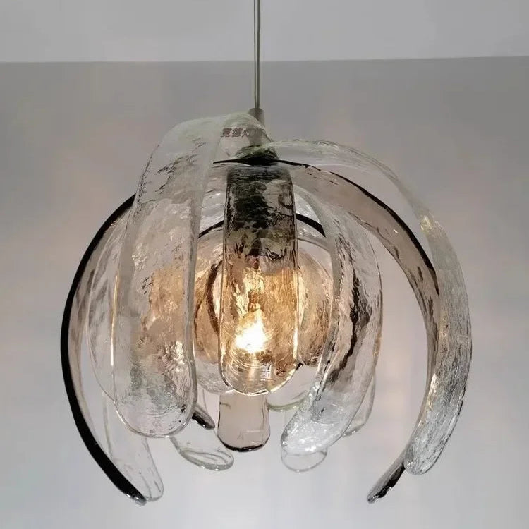 Fenla Floral Glass Pendant Light | Celestre