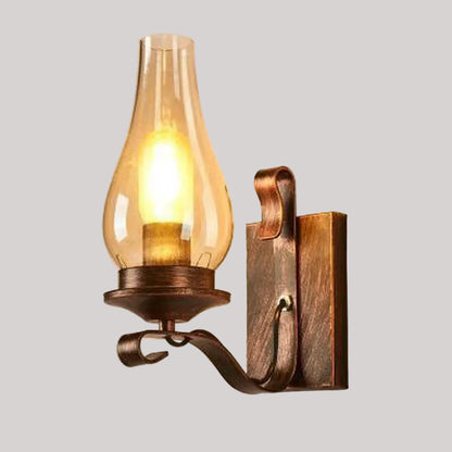 Brel Loft Hurricane Wall Light Rust | Celestre