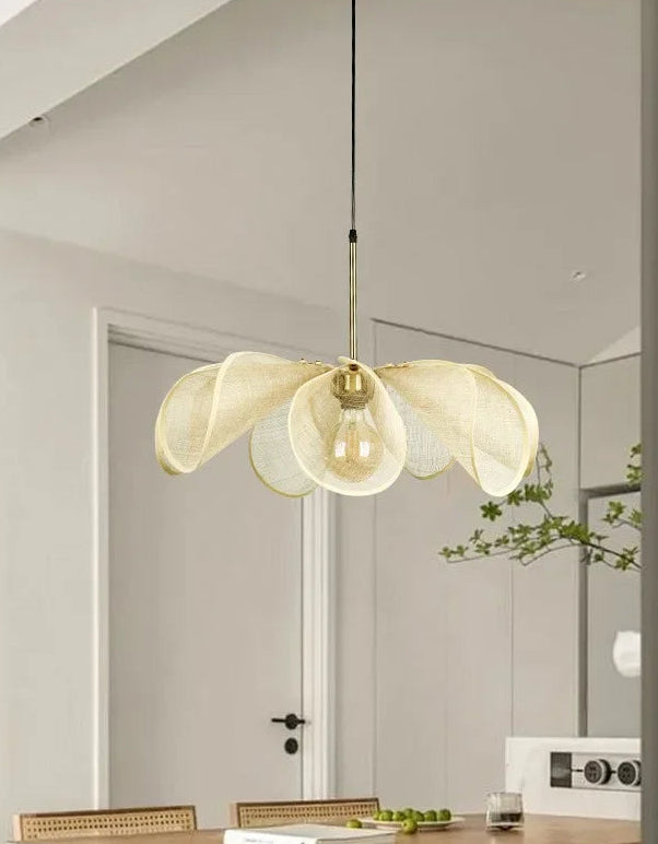 Lixia Wabi Sabi Fabric Pendant Light | Celestre