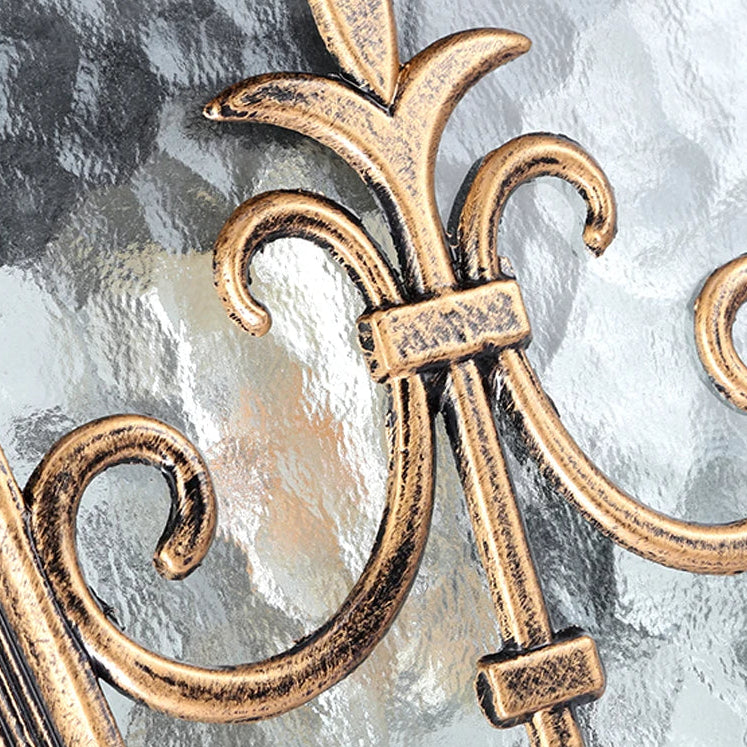 Qere Lantern Scrollwork Pillar Light | Celestre