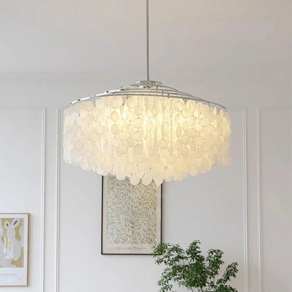 Evell Round Shell Chandelier | Celestre