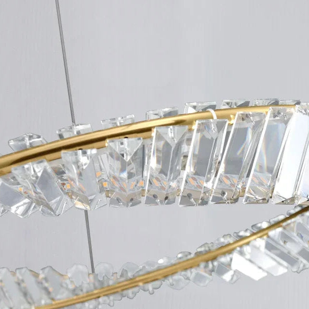 Orel Round Halo Chandelier | Celestre