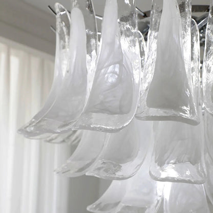 Ziva Glass Petal Chandelier | Celestre