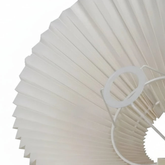 Hira Japandi Pleated Table Lamp | Celestre