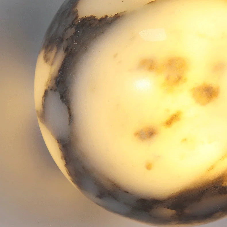 Zila Marble Globe Wall Light | Celestre