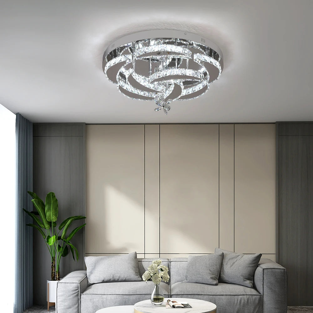 Enli Crystal Led Chandelier | Celestre