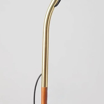 Biro Pleated Arc Floor Lamp | Celestre
