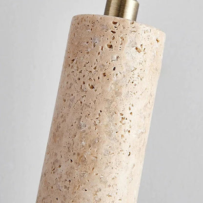 Taren Stone Pendant Light Natural Travertine | Celestre