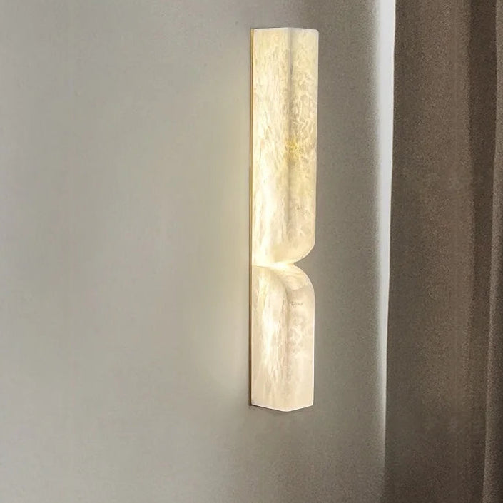 Merin Alabaster Sculptural Wall Light | Celestre