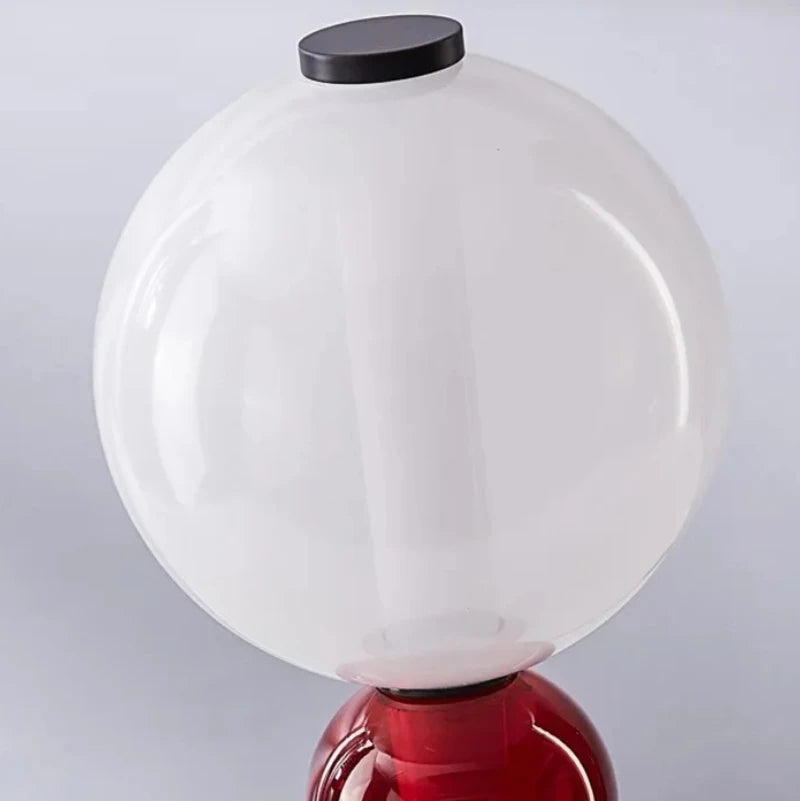 Lema Stacked Glass Totem Table Lamp | Celestre