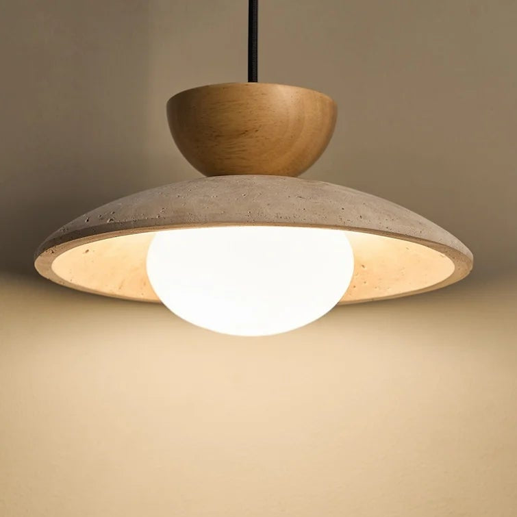 Clave Travertine Pendant Light | Celestre