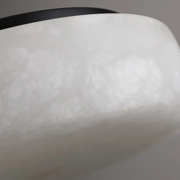 Toro Round Alabaster Pendant Light | Celestre
